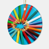 Kleurpotlood Keramisch Ornament (Links)