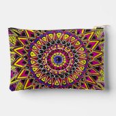 Kleurpotlood Paars Geel Mandala Etui (Achterkant)