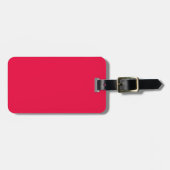 Kleurpotlood Rood Bagage Label (Voorkant horizontaal)