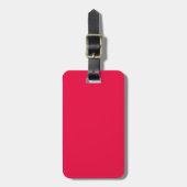 Kleurpotlood Rood Bagage Label (Voorkant verticaal)