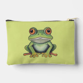 Kleurpotlood tekening kikker etui (Achterkant)