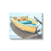 Kleurpotlood Tekening van gele kast