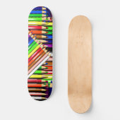 kleurpotloodkleurpotloden persoonlijk skateboard (Voorkant)