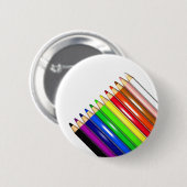 kleurpotloodkleurpotloden ronde button 5,7 cm (Voorkant /achterkant)