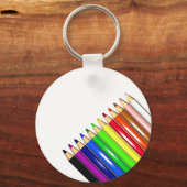 kleurpotloodkleurpotloden sleutelhanger (Voorkant)