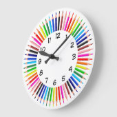 Kleurpotloodklok Grote Klok (Hoek)