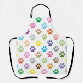 Kleurpotpatroon Schort (Voorkant)