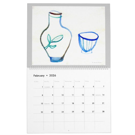 Kleurpotten Kalender (Feb 2026)