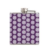 Kleurpotten van de Ball van Yarn {Donker} Heupfles (Achterkant)