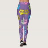 Kleurprintpatroon Leggings (Achterkant)