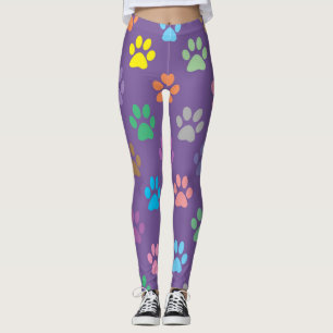 Kleurprintpatroon Leggings