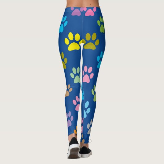 Kleurprintpatroon Leggings (Achterkant)