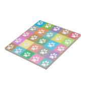 Kleurprintpatroon Tegeltje (Zijkant)