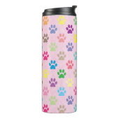 Kleurprintpatroon Thermosbeker (Gedraaid links)