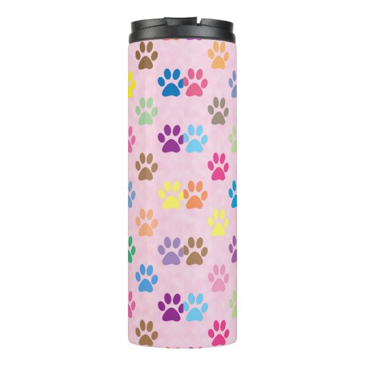 Kleurprintpatroon Thermosbeker (Achterkant)