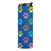 Kleurprintpatroon Thermosbeker (Gedraaid links)