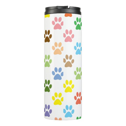 Kleurprintpatroon Thermosbeker (Achterkant)