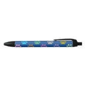 Kleurprintpatroon Zwarte Inkt Pen (Bovenkant)