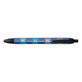 Kleurprintpatroon Zwarte Inkt Pen (Achterkant)