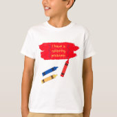 Kleurprobleem T-shirt (Voorkant)