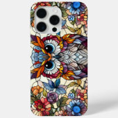 Kleurraam Glas Geïnspireerd door Uil  Case-Mate iPhone Case (Achterkant)