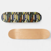 Kleurregen 4 persoonlijk skateboard (Horizontaal)