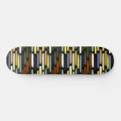 Kleurregen 4 persoonlijk skateboard (Horizontaal)