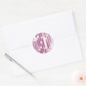 Kleurregen 6 ronde sticker (Envelop)