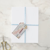 Kleurregen Cadeaulabel (Met Touw)