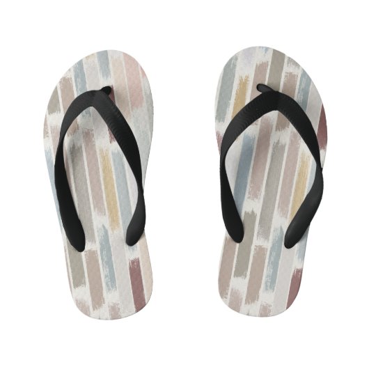 Kleurregen Kinder Teenslippers (Voetbed)