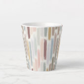 Kleurregen Latte Mok (Voorkant)