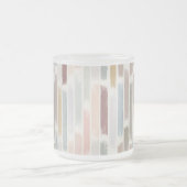 Kleurregen Matglas Koffiemok (Center)