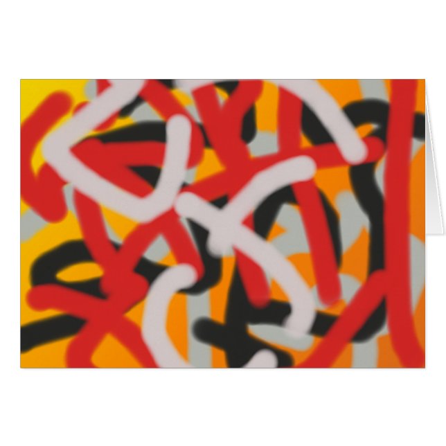 kleurrijk 0748 abstracte kunst (Voorkant Horizontaal)