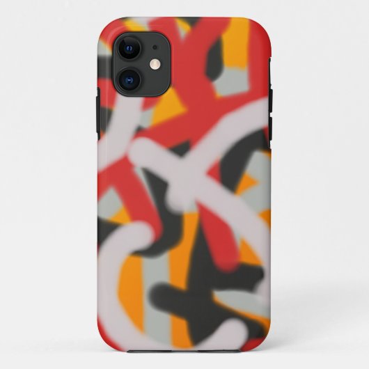 kleurrijk 0748 abstracte kunst Case-Mate iPhone case (Achterkant)