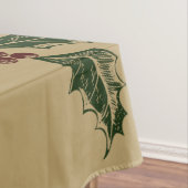 Kleurrijk 1876 Vrolijk Kerstfeest Tafelkleed (Voorbeeld)