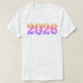 Kleurrijk 2026 in Schedels T-Shirt