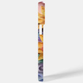 KLEURRIJK 3-D QUILL PAPER LOOK BLOEMENPATRONEN Case-Mate iPhone CASE (Achterkant / Rechts)