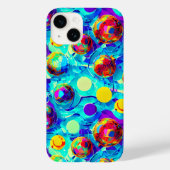 KLEURRIJK 3D-EFFECT ABSTRACT Case-Mate iPhone CASE (Achterkant)