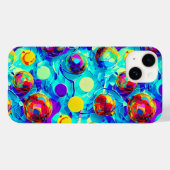 KLEURRIJK 3D-EFFECT ABSTRACT Case-Mate iPhone CASE (Achterkant (horizontaal))