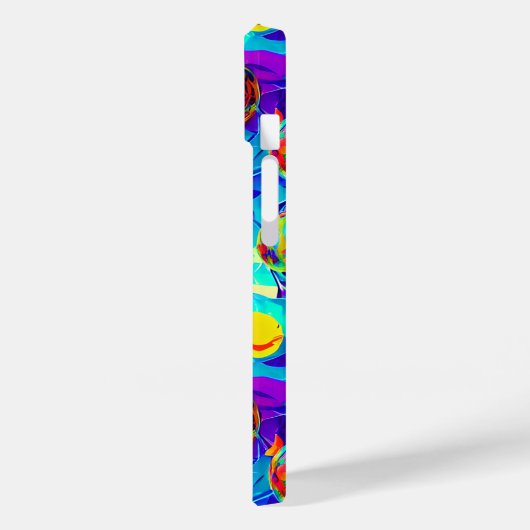 KLEURRIJK 3D-EFFECT ABSTRACT Case-Mate iPhone CASE (Achterkant / Links)