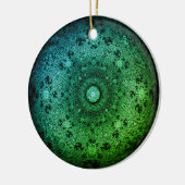 Kleurrijk 3D-patroon Keramisch Ornament (Links)