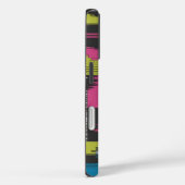 Kleurrijk 80s Abstract Geometrisch Patroon Case-Mate iPhone Case (Achterkant / Rechts)