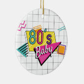 Kleurrijk 80's Baby Ornament (Rechts)