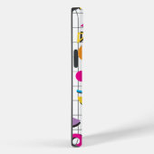 Kleurrijk 80's geometrisch patroon Case-Mate iPhone case (Achterkant / Rechts)