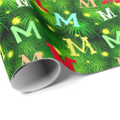 Kleurrijk aangepast initiaal voor uw cadeauontvang cadeaupapier (Rol Hoek)