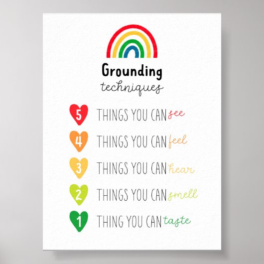 Kleurrijk aarding techniek poster (Voorkant)