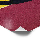 Kleurrijk Abstract Animal Art Poster (Hoek)