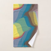 Kleurrijk Abstract Bad Handdoek (Handdoek)