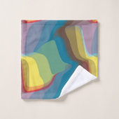 Kleurrijk Abstract Bad Handdoek (Wasdoekje)