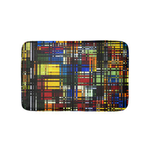 Kleurrijk Abstract Badmat